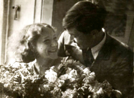Петр Степанович Комаров с женой Ниной Яковлевной